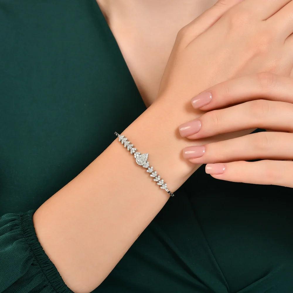 3.85 Karat Baget Pırlanta Set