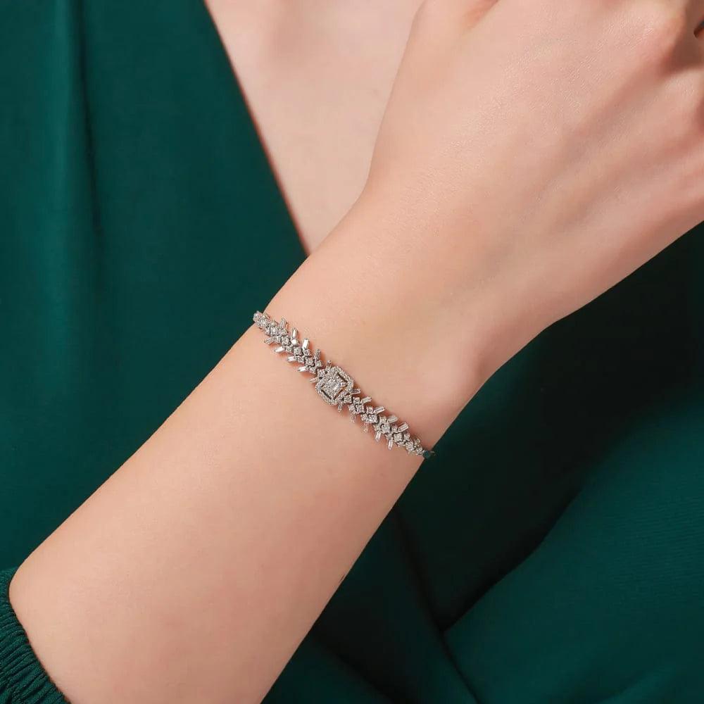 3.57 Karat Baget Pırlanta Set