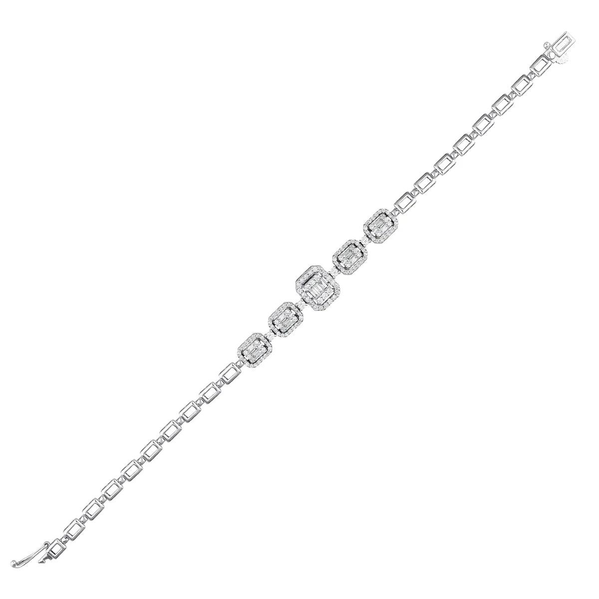 8.26 Karat Baget Pırlanta Set