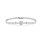 0.92 Karat Wedding Baget Pırlanta Bileklik