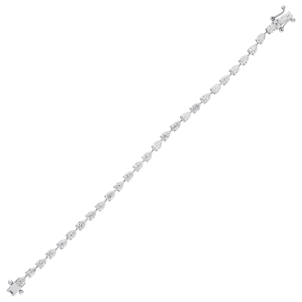 6.91 Karat Damla Pırlanta Bileklik