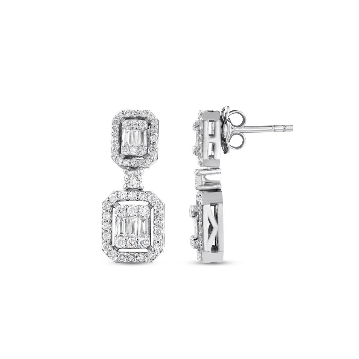 8.26 Karat Baget Pırlanta Set
