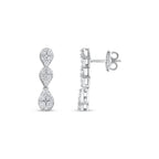 0.89 Karat Wedding Pırlanta Küpe