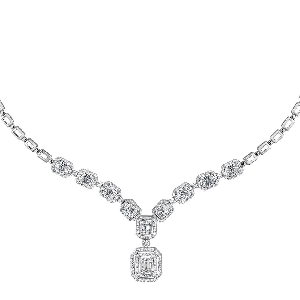 5.61 Karat Baget Pırlanta Gerdanlık