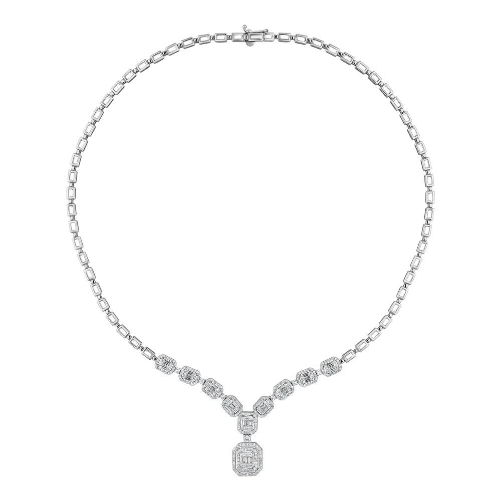 8.26 Karat Baget Pırlanta Set