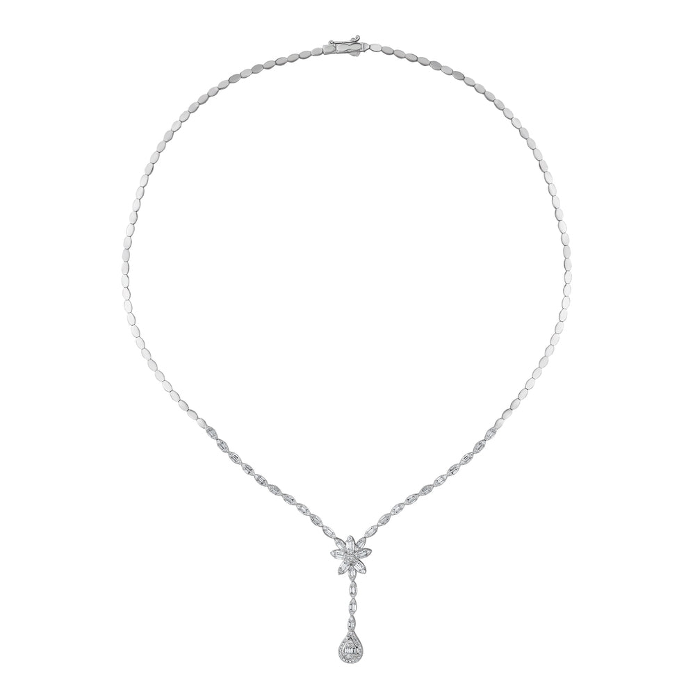 1.91 Karat Wedding Baget Pırlanta Gerdanlık