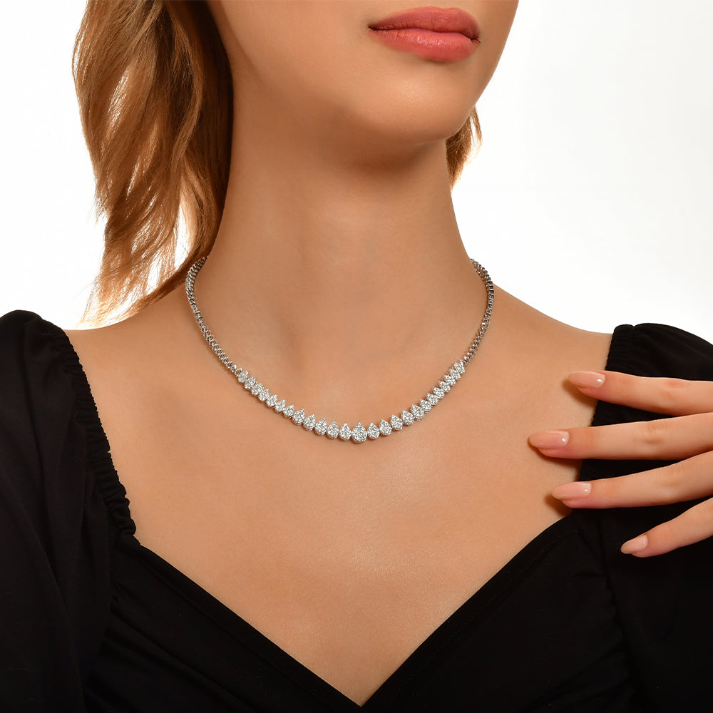3.94 Karat Wedding Pırlanta Gerdanlık