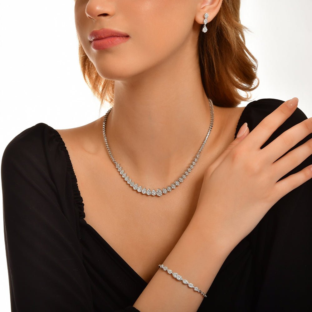 3.94 Karat Wedding Pırlanta Gerdanlık