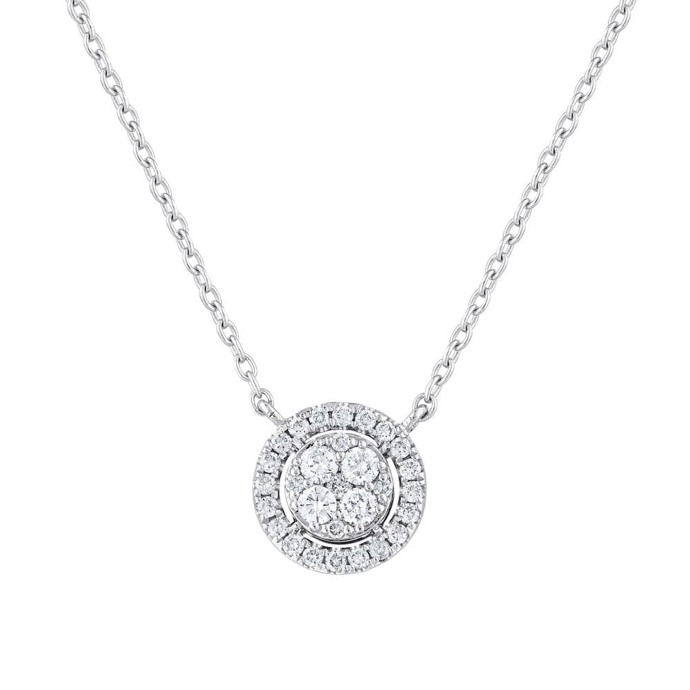 0.28 Karat Sfera Pırlanta Kolye