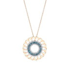 0.88 Karat Deep Blue Baget Kolye