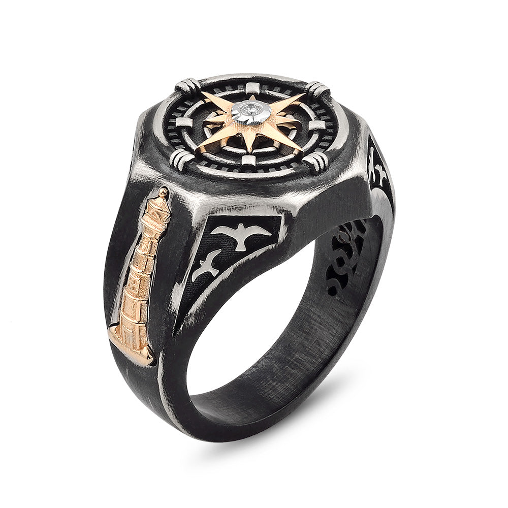 0.02 Karat Erkek Pırlanta Yüzük