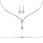 2.98 Karat Herz Baget Pırlanta Set