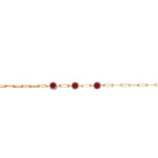 1.99 Karat Cherry Yakut Pırlanta Bileklik