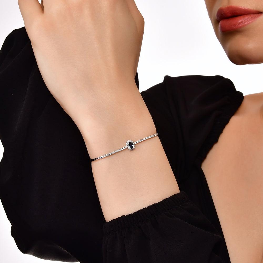 0.73 Karat Voeu Safir Pırlanta Bileklik