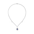 8.78 Karat Safir Pırlanta Gerdanlık