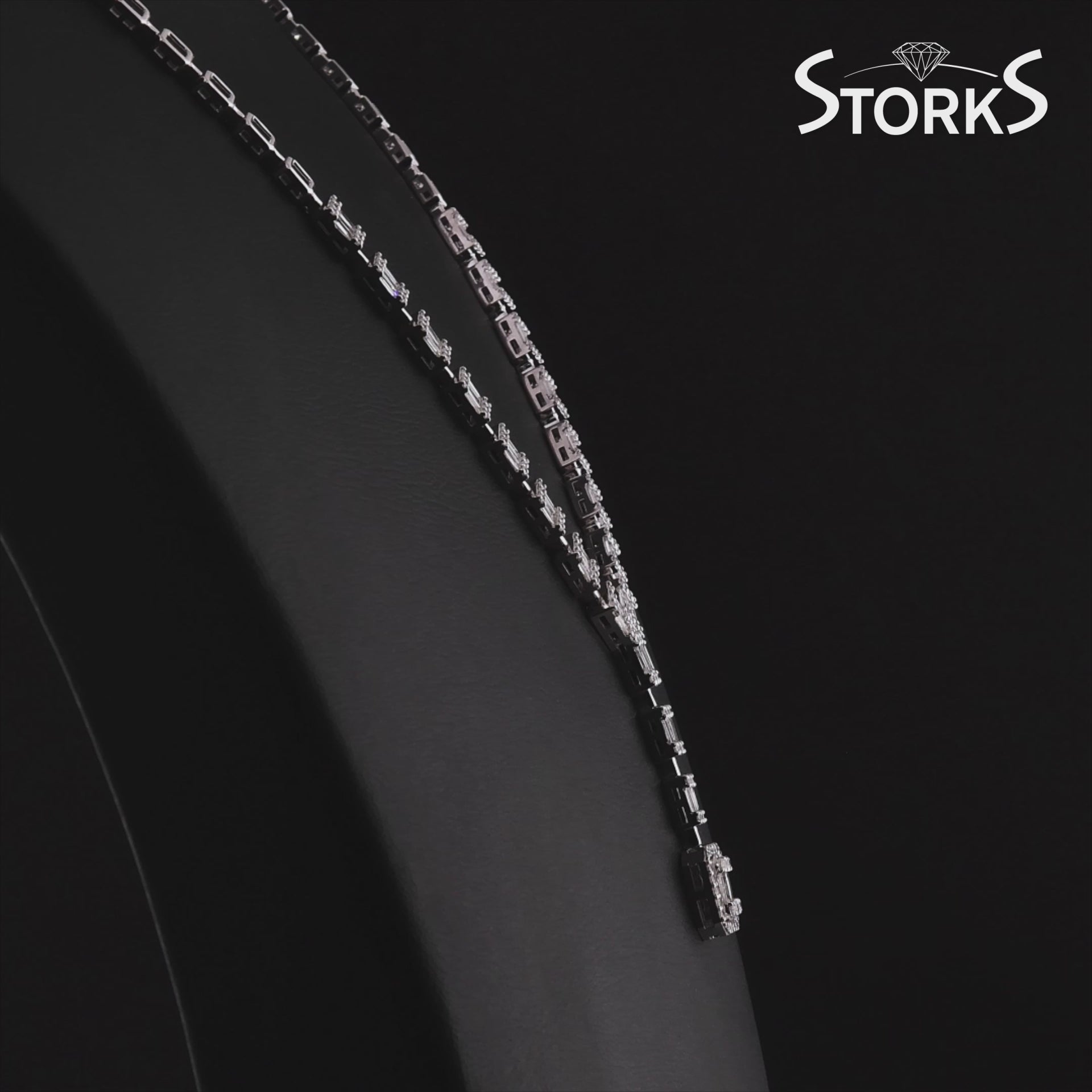 2.60 Karat Wedding Baget Pırlanta Gerdanlık