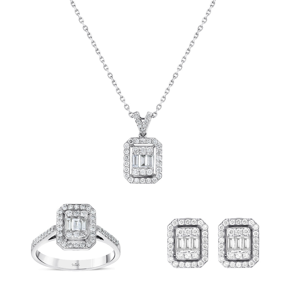 1.51 Nova Baget Pırlanta Set