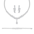 6.60 Karat Wedding Baget Pırlanta Set