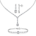4.27 Karat Wedding Baget Pırlanta Set
