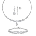 6.63 Karat Wedding Baget Pırlanta Set