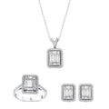 2.43 Karat Magnolia Baget Pırlanta Set